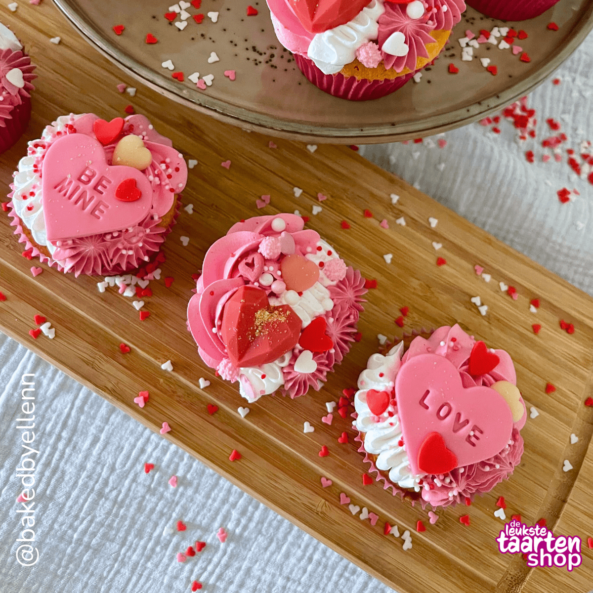 Be Mine Valentijn Cupcakes