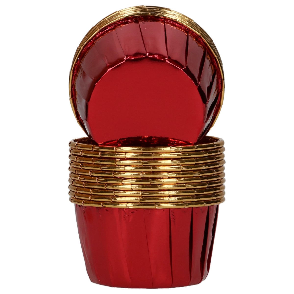 Wilton Muffin Cups Glanzend Rood set/50