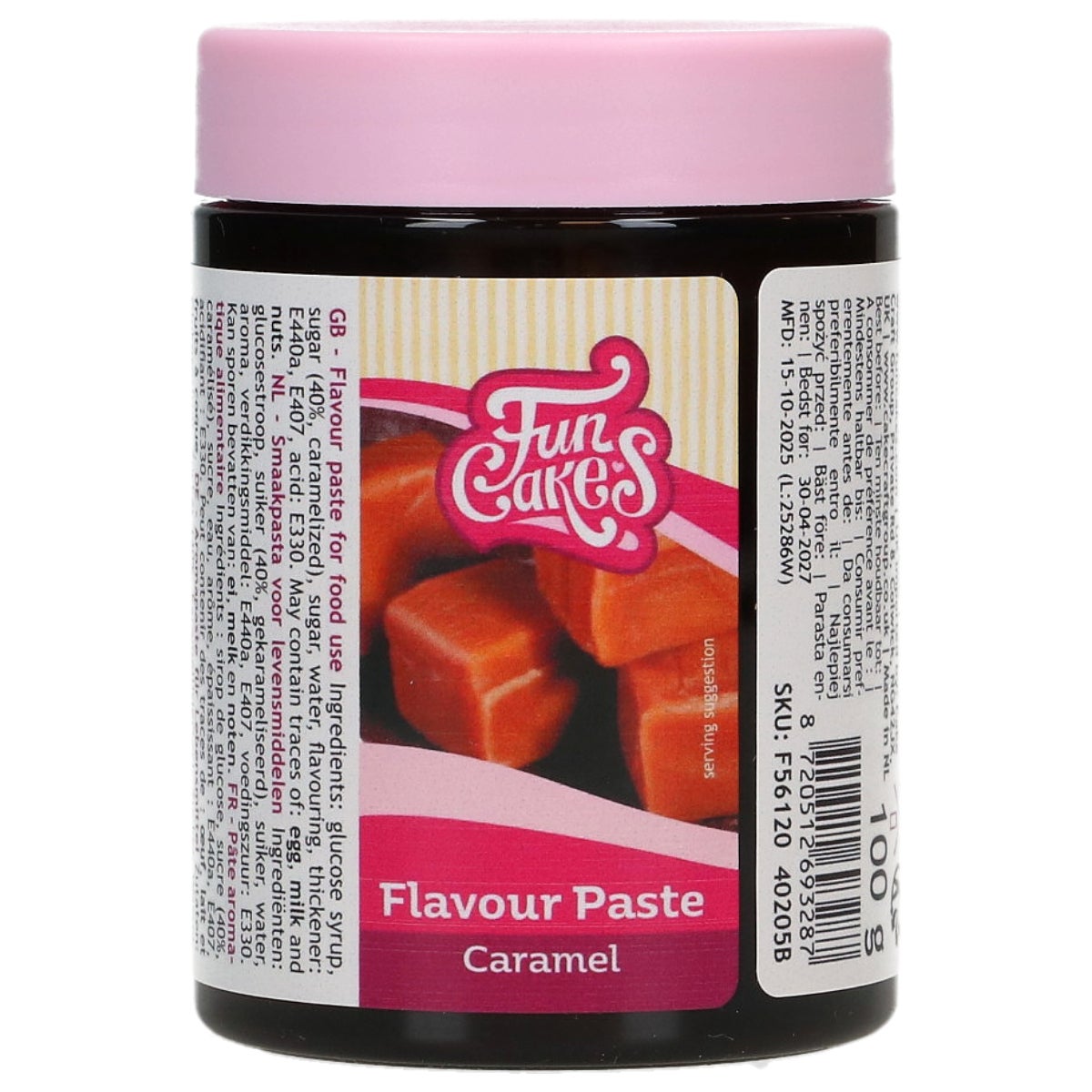 FunCakes Smaakpasta Karamel 100 g