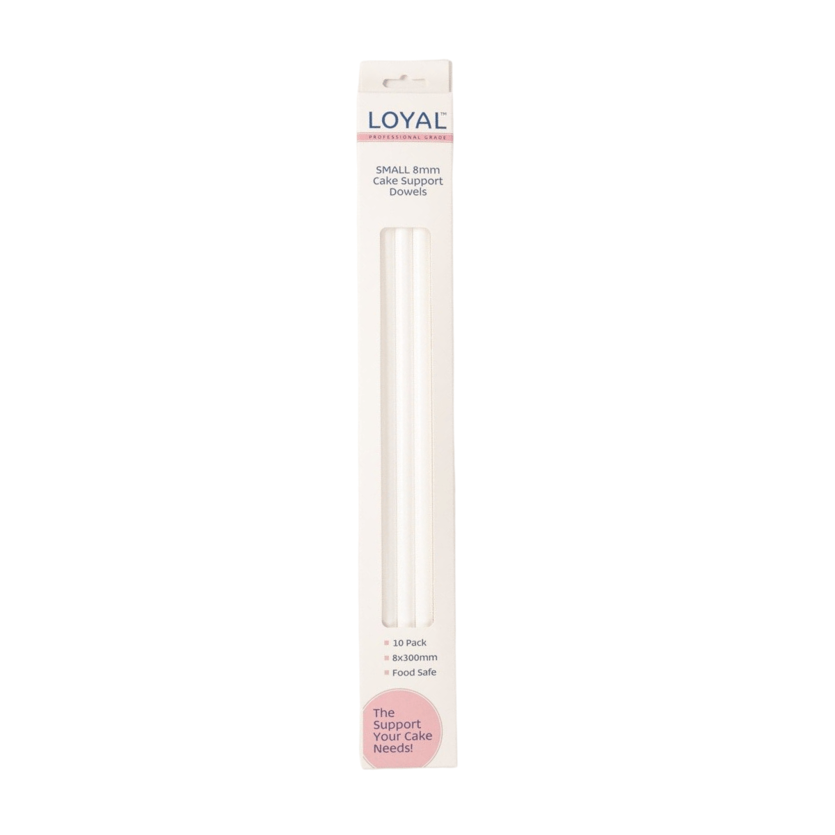 LOYAL Cake Dowels Stevig Materiaal Klein pk/10