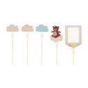 PartyDeco Taart Toppers Teddybeer 