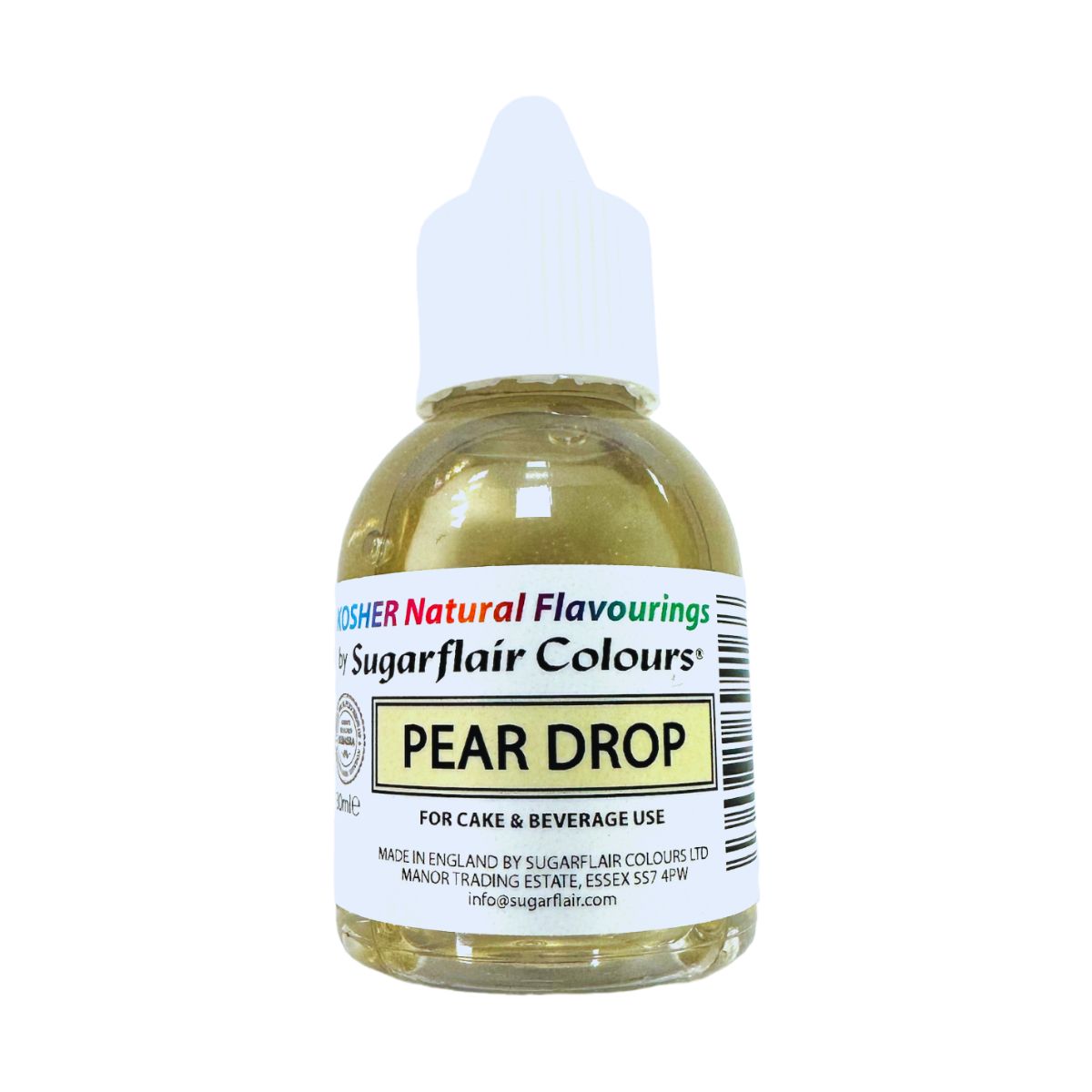 Sugarflair Kosher Natuurlijke Smaak Peer Druppel 30ml