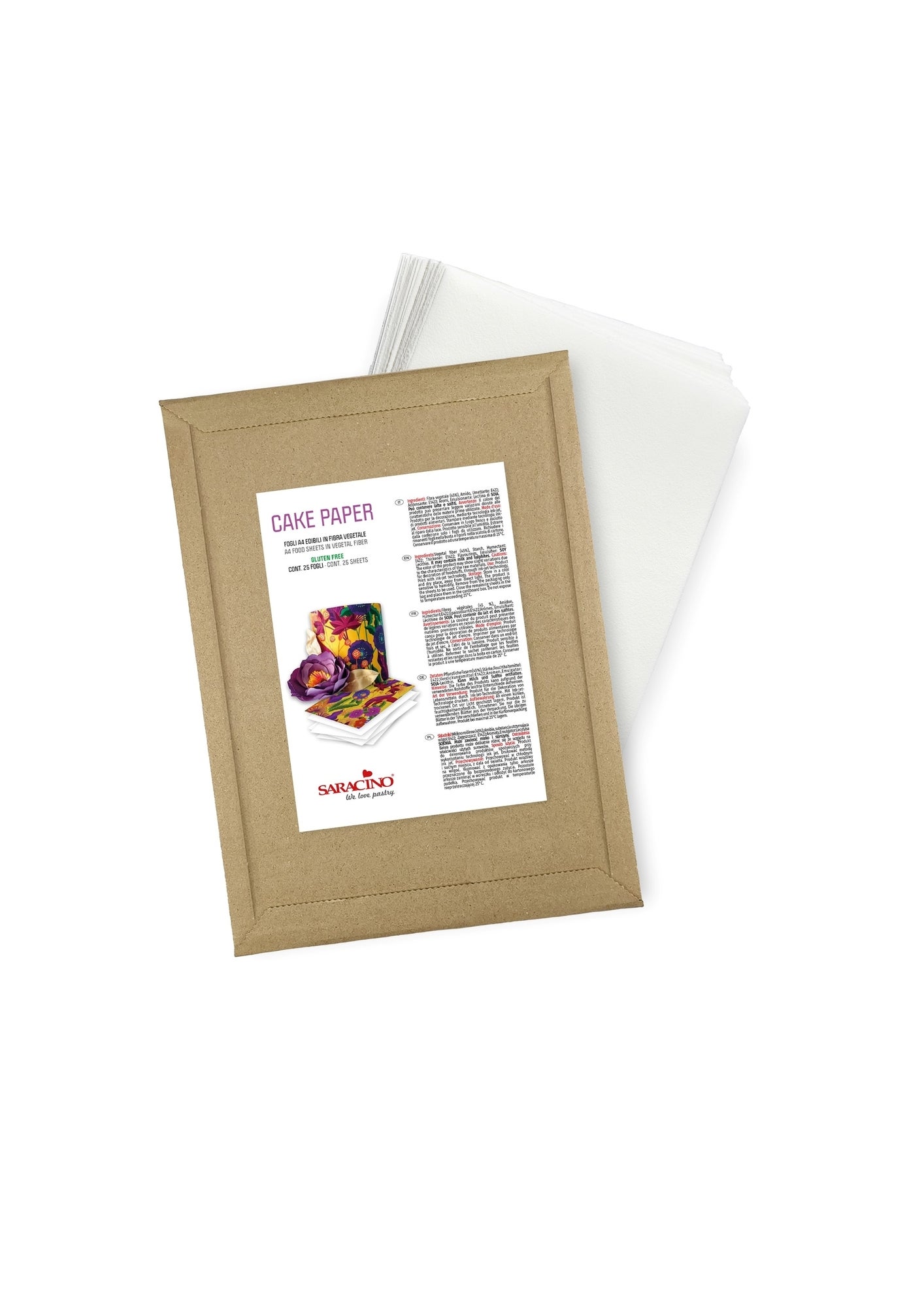 Saracino Cake Paper pk/26