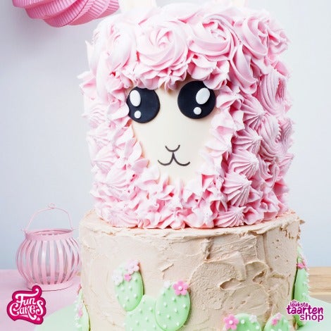Alpaca taart