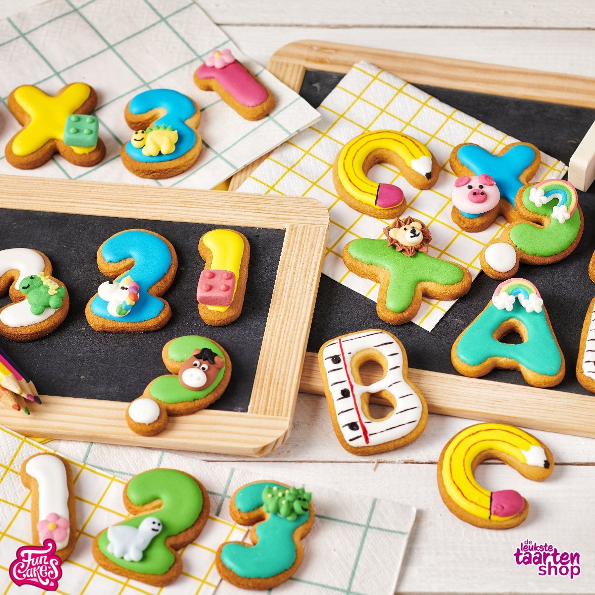 Back to School Koekjes Bakpakket