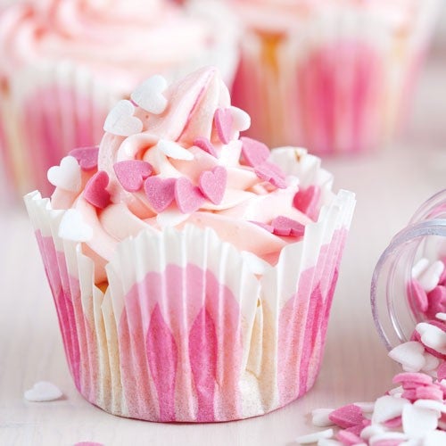 Basis cupcakes met toef