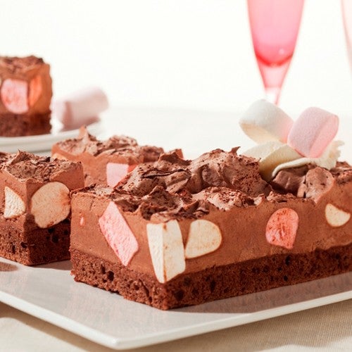 Chocolade bavarois taart