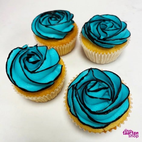 Cartoon Rozen Cupcakes