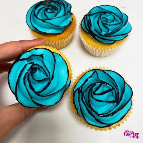Cartoon Rozen Cupcakes