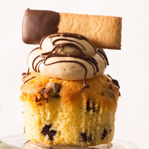 Chocolade chunks cupcakes