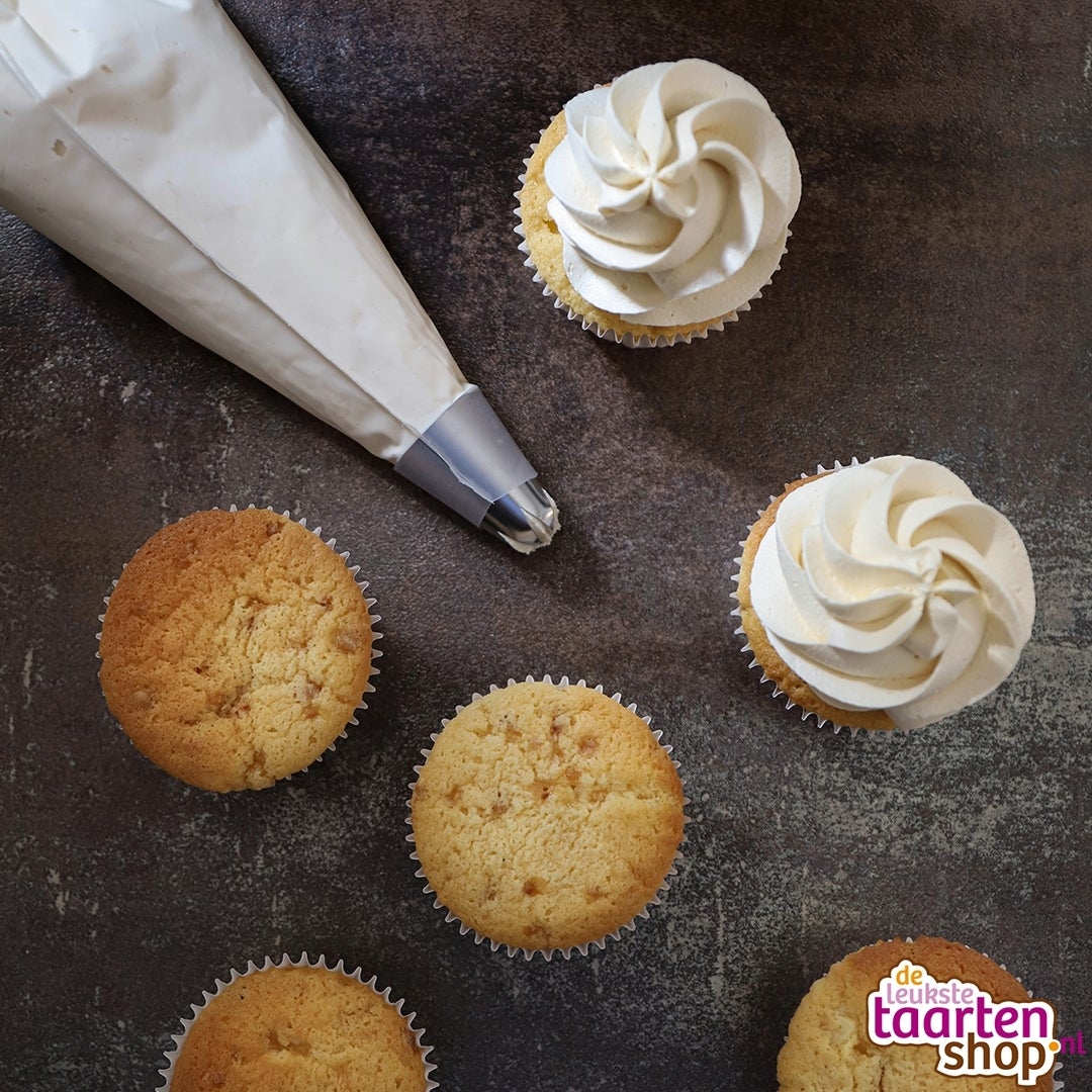 Recept: hazelnoot-karamel cupcakes