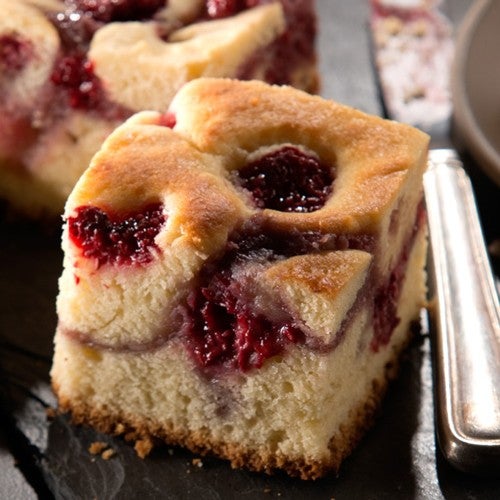 Frambozen cream cheese cake