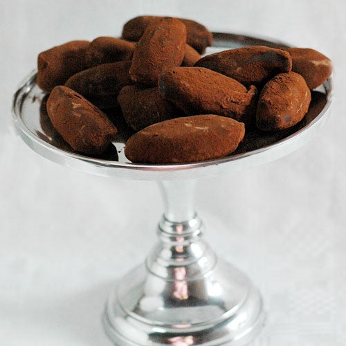 Slagroom truffels