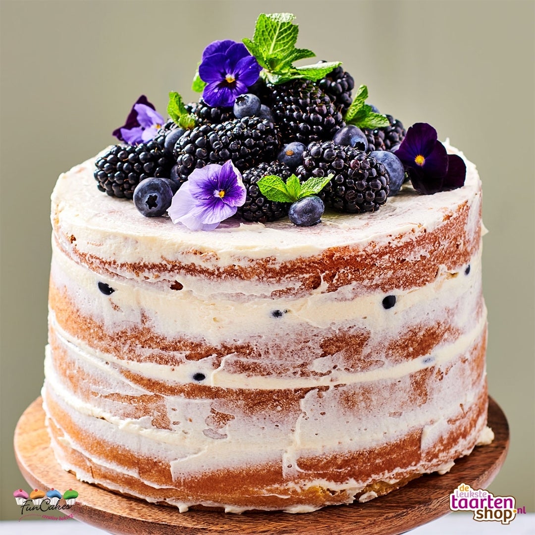 Low sugar taart met botercrème