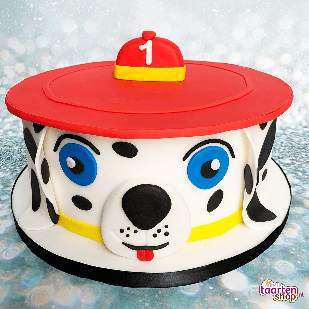 Marshall Paw Patrol taart