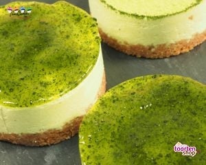 Matcha-theetaartjes