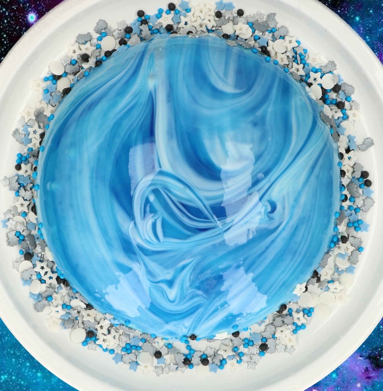 Galaxy Mirror Glaze