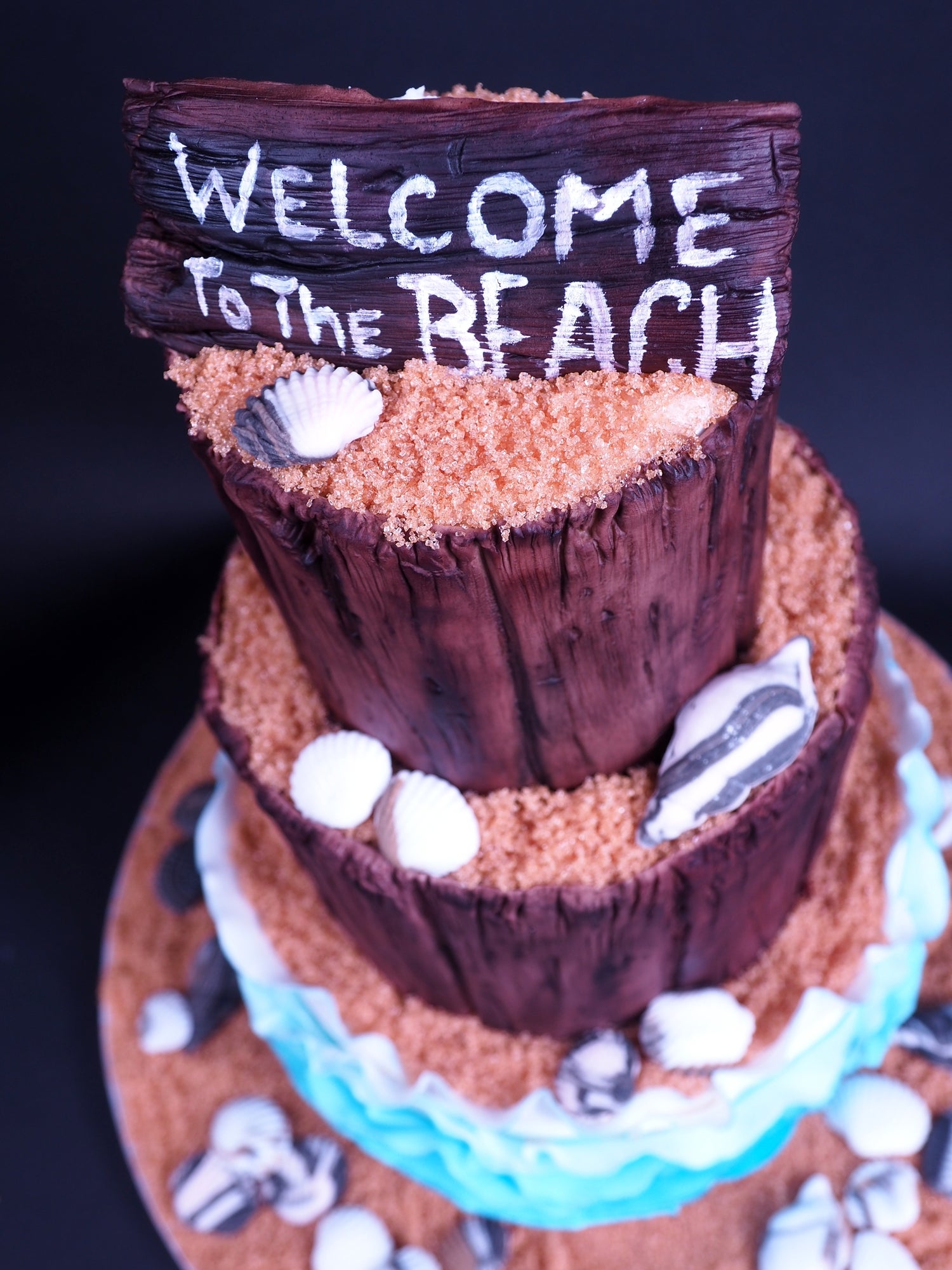 Welcome to the beach taart