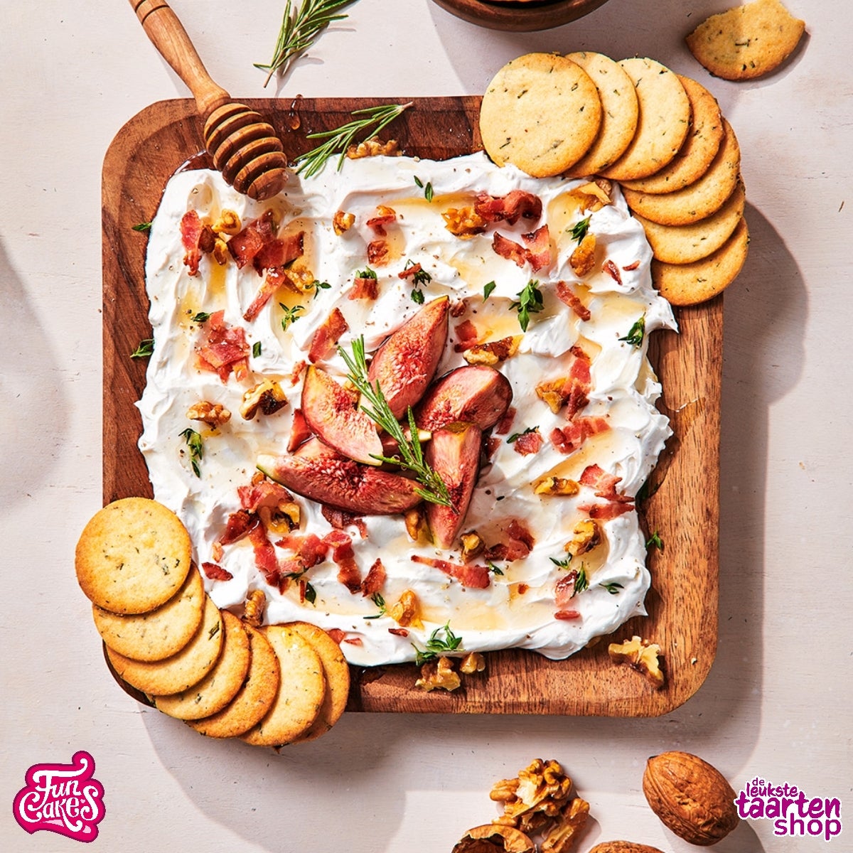 Zout Butterboard met Geitenkaascrème
