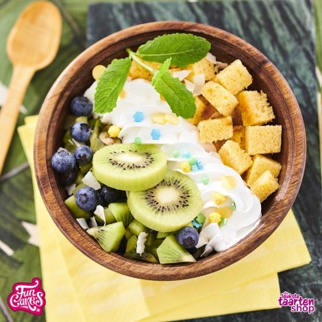 Tropical Cake Bowl