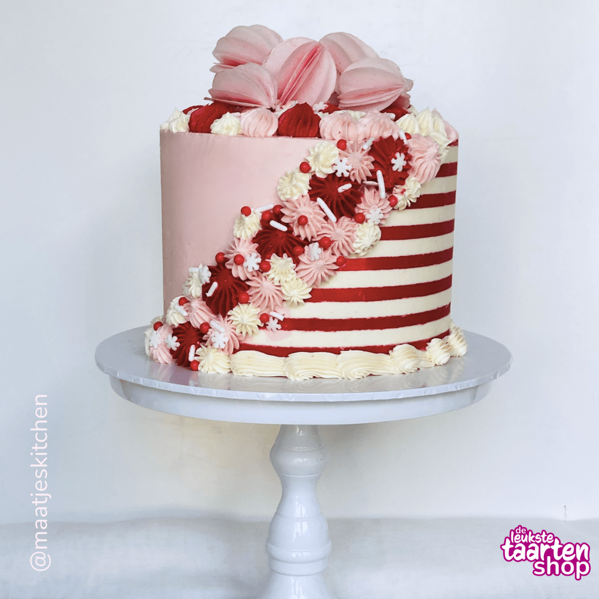 Candy Cane Taart