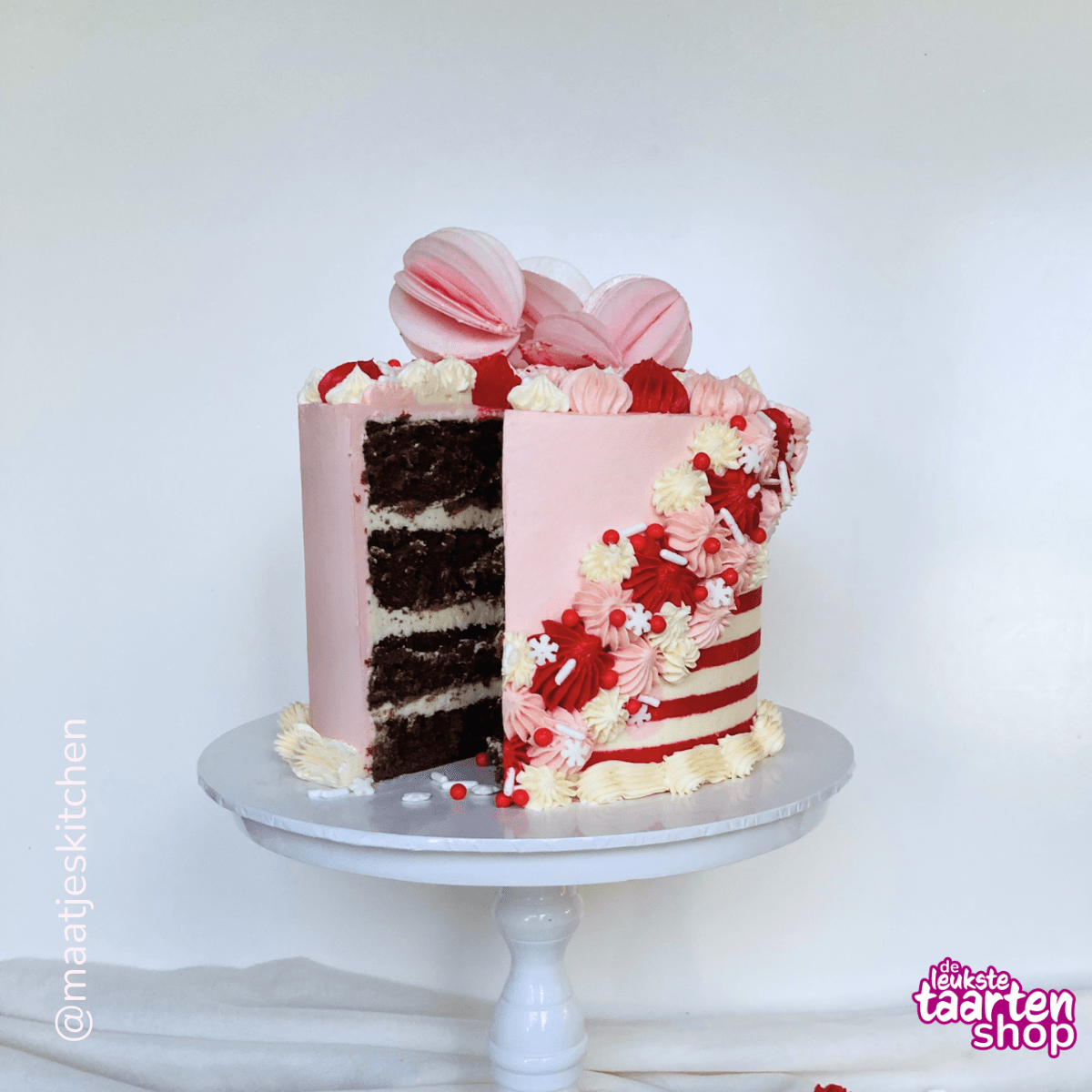 Candy Cane Taart