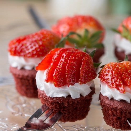 Red velvet pops