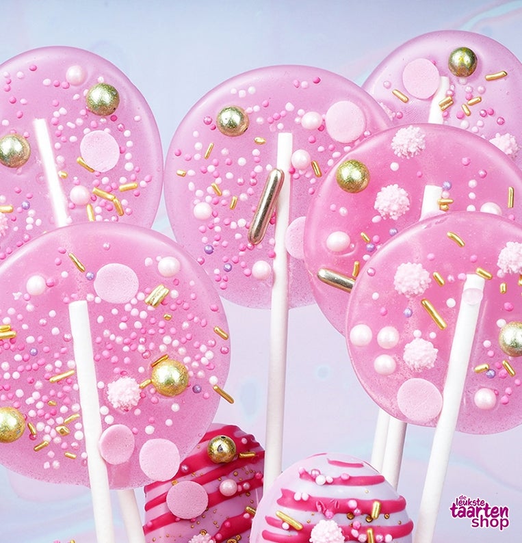 Roze Verjaardagstaart