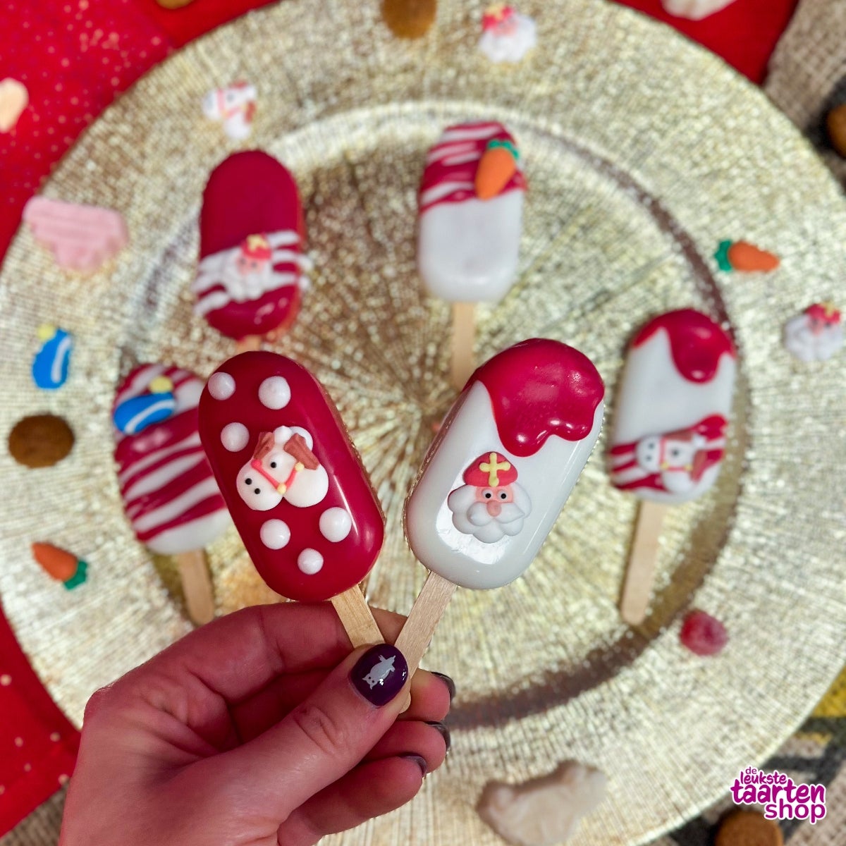 Sinterklaas Cakesicles