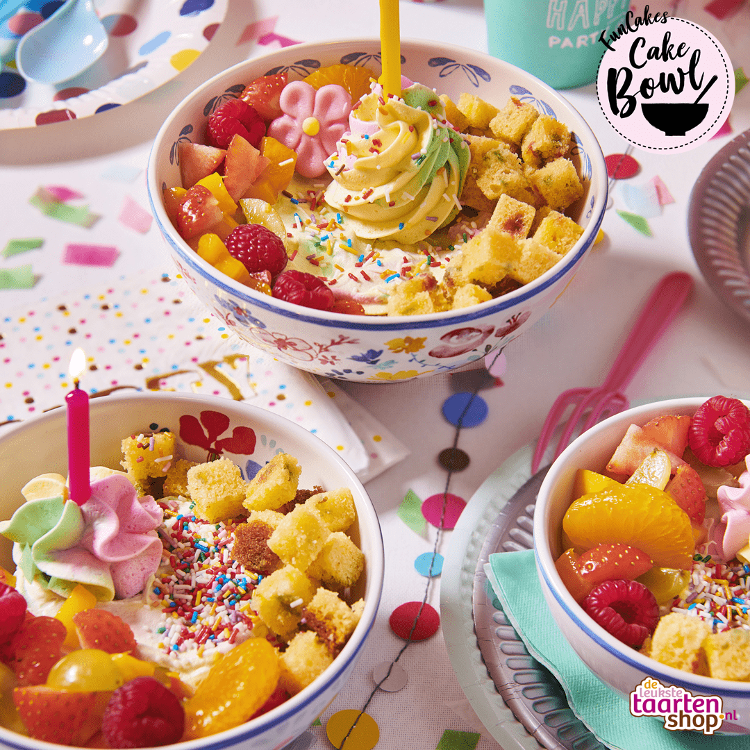 Verjaardag Cake Bowl