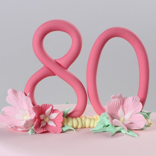 Recept voor Verjaardagstaart 80 jaar