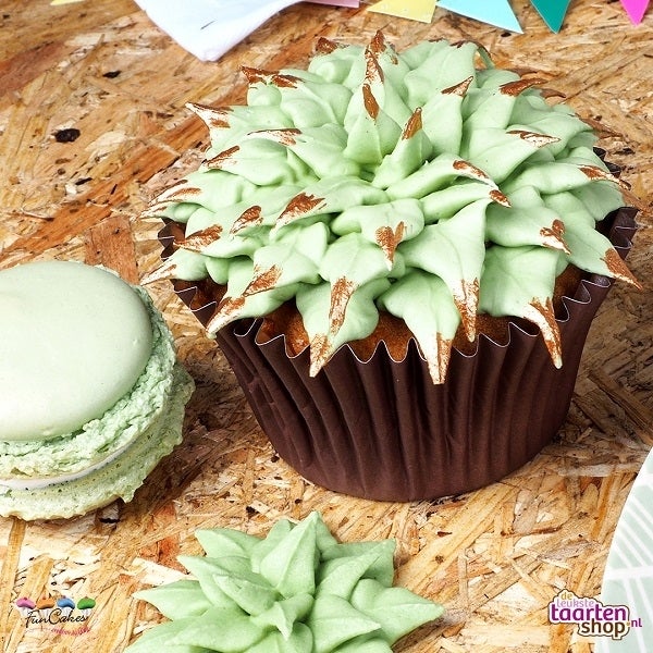Vetplantjes cupcakes