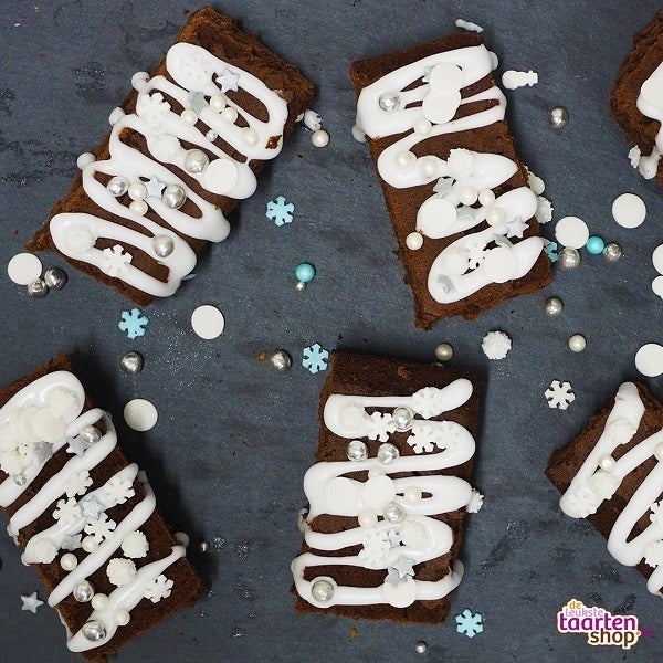 Recept Winter Brownie Bars