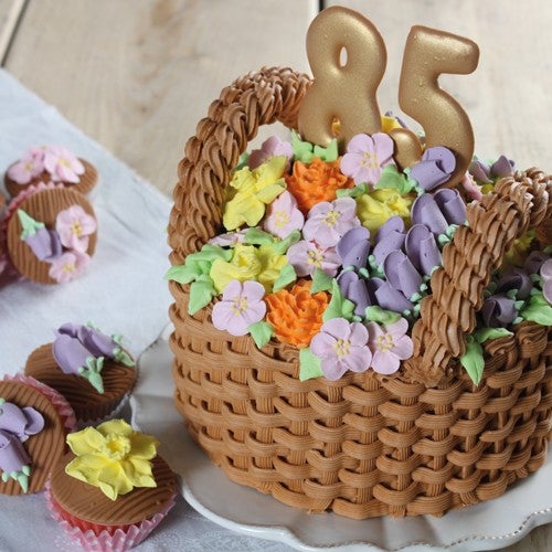Wilton 85 jubileum taart