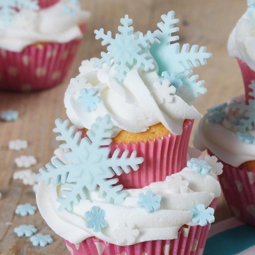 Winterse cupcakes
