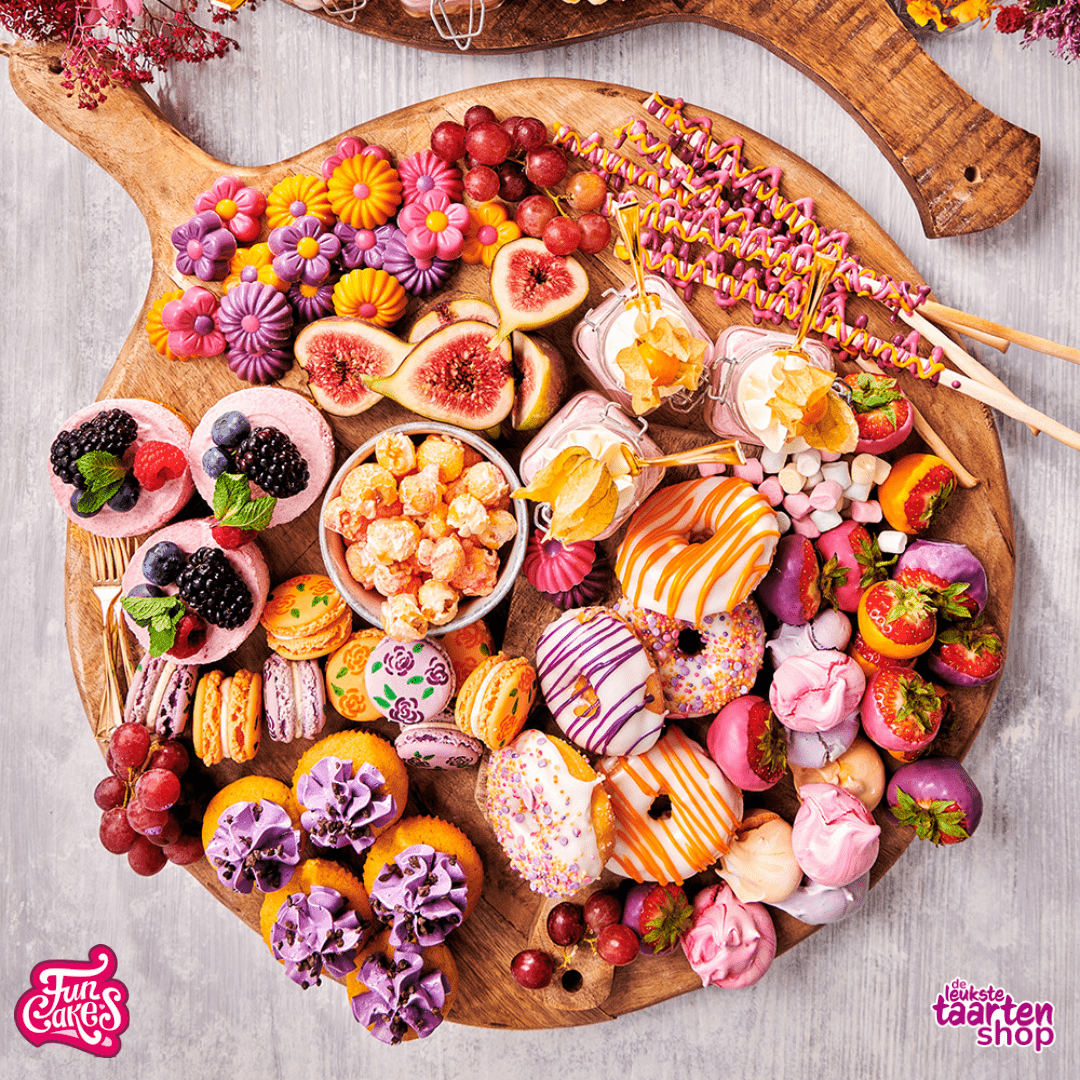 Recept voor Macarons met bloemen