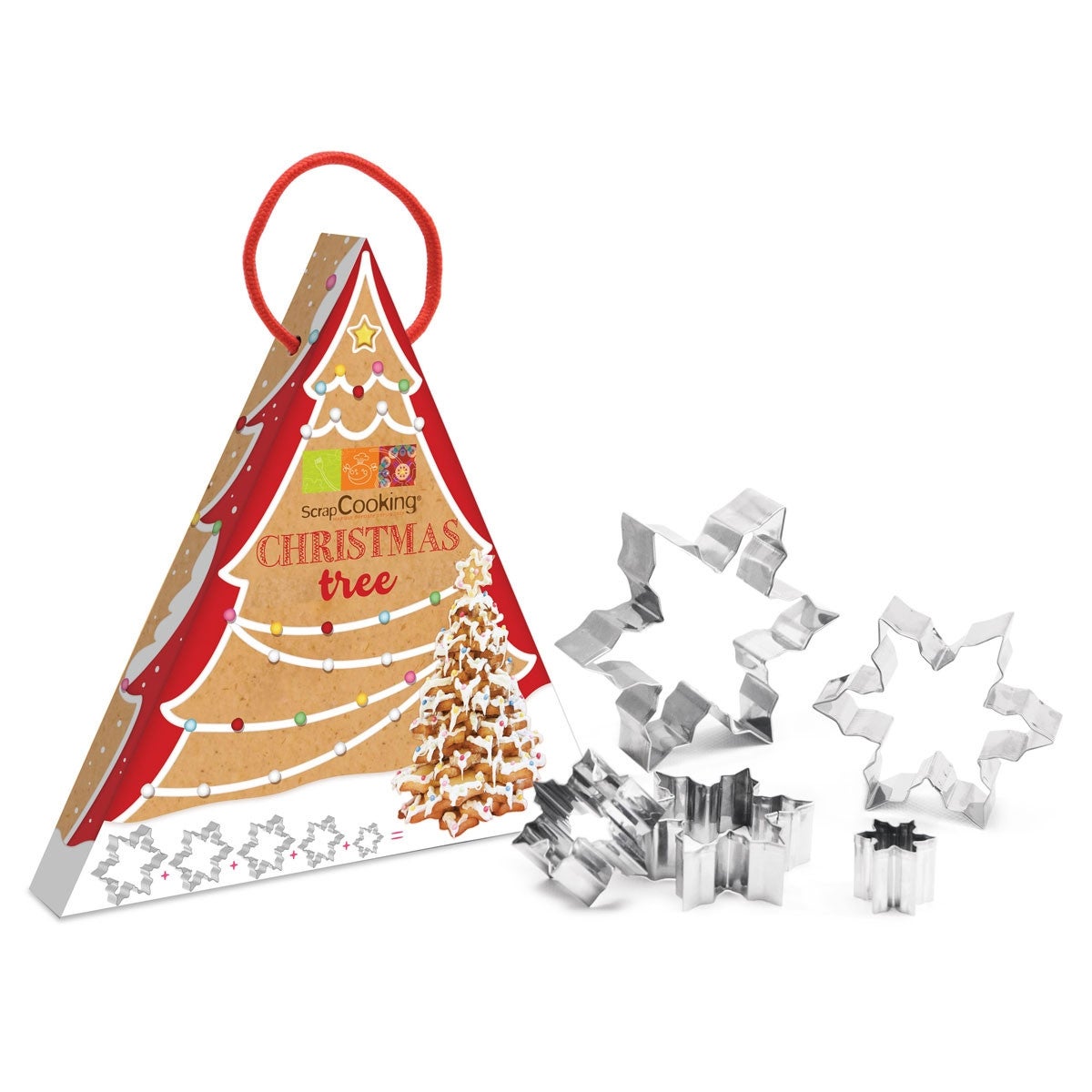 scrapcooking kerstboom uitsteker