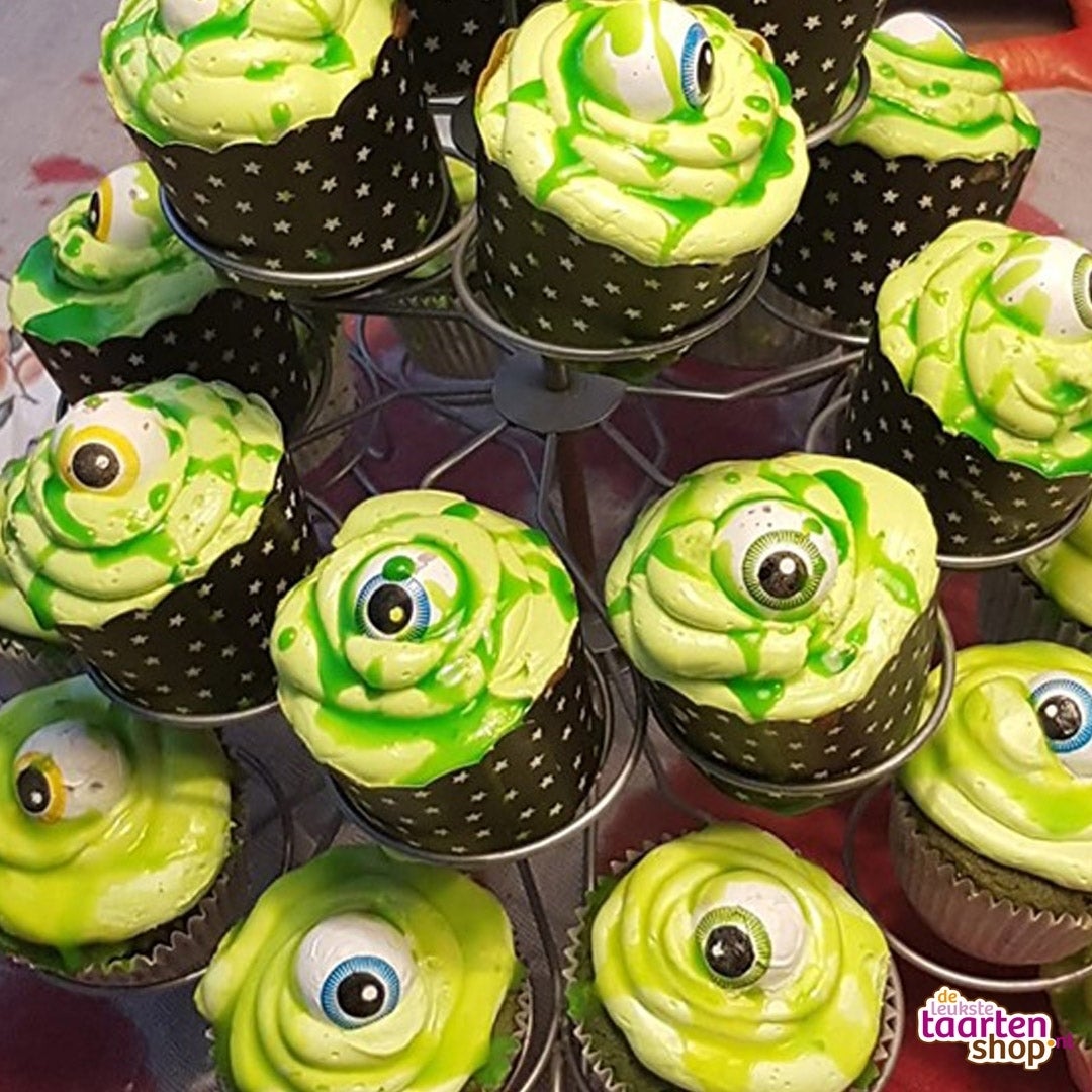 Halloween Monster Cupcakes