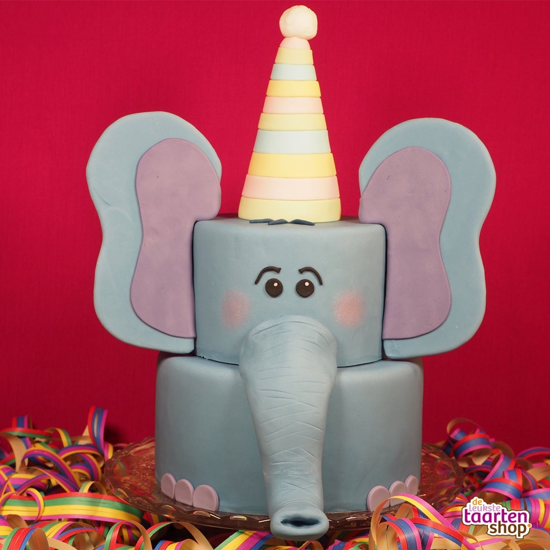 Olifant taart verjaardag