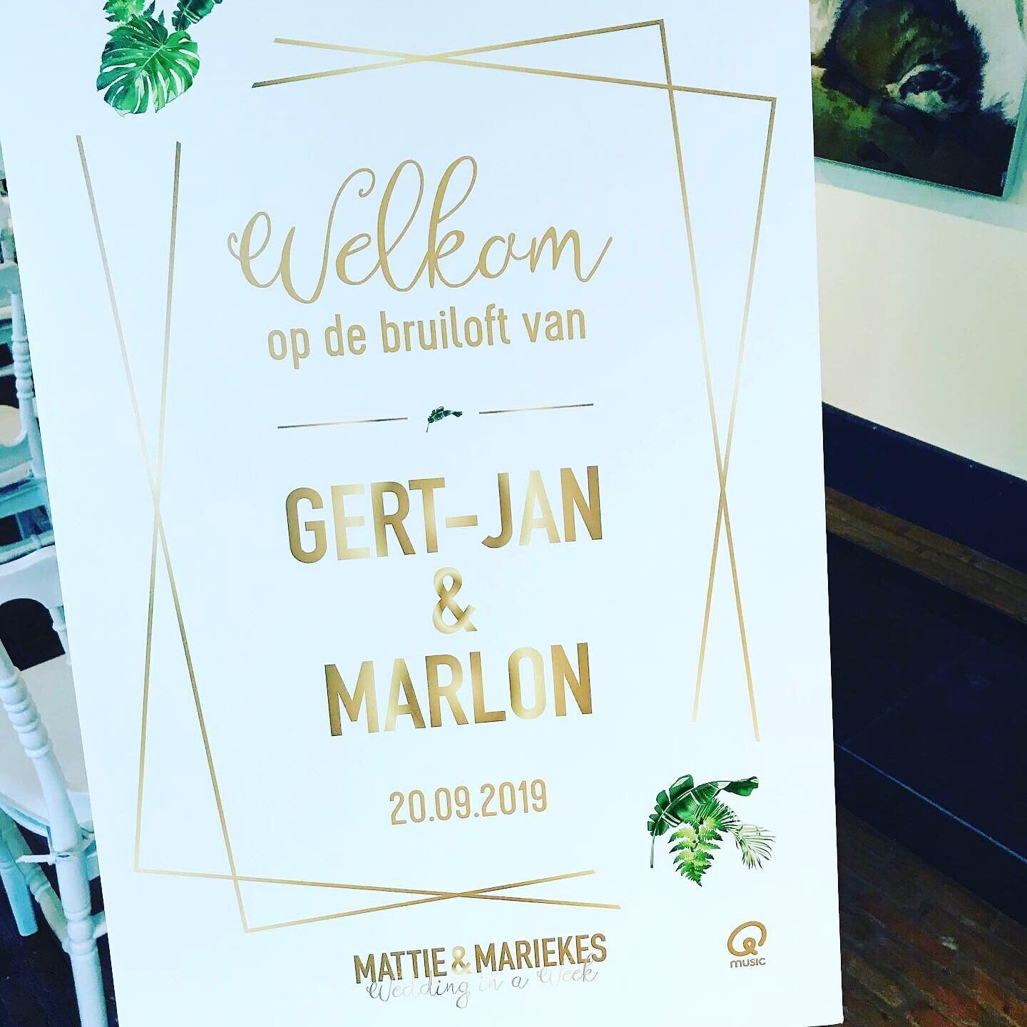 wedding in a week