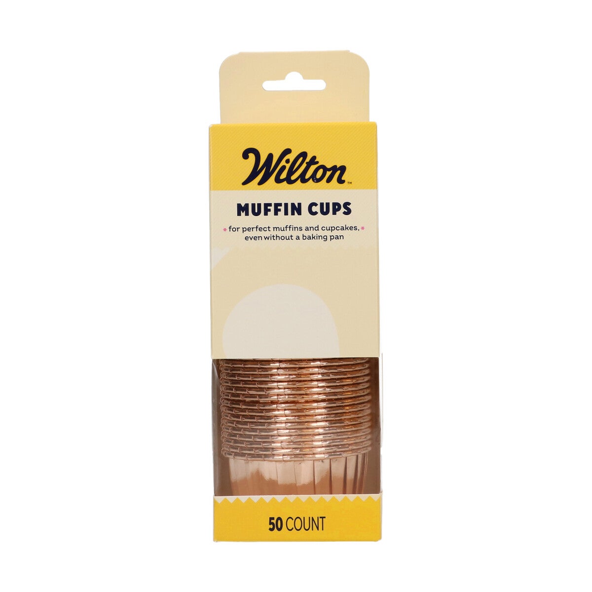 Wilton Muffin Cups Vintage Goud set/50
