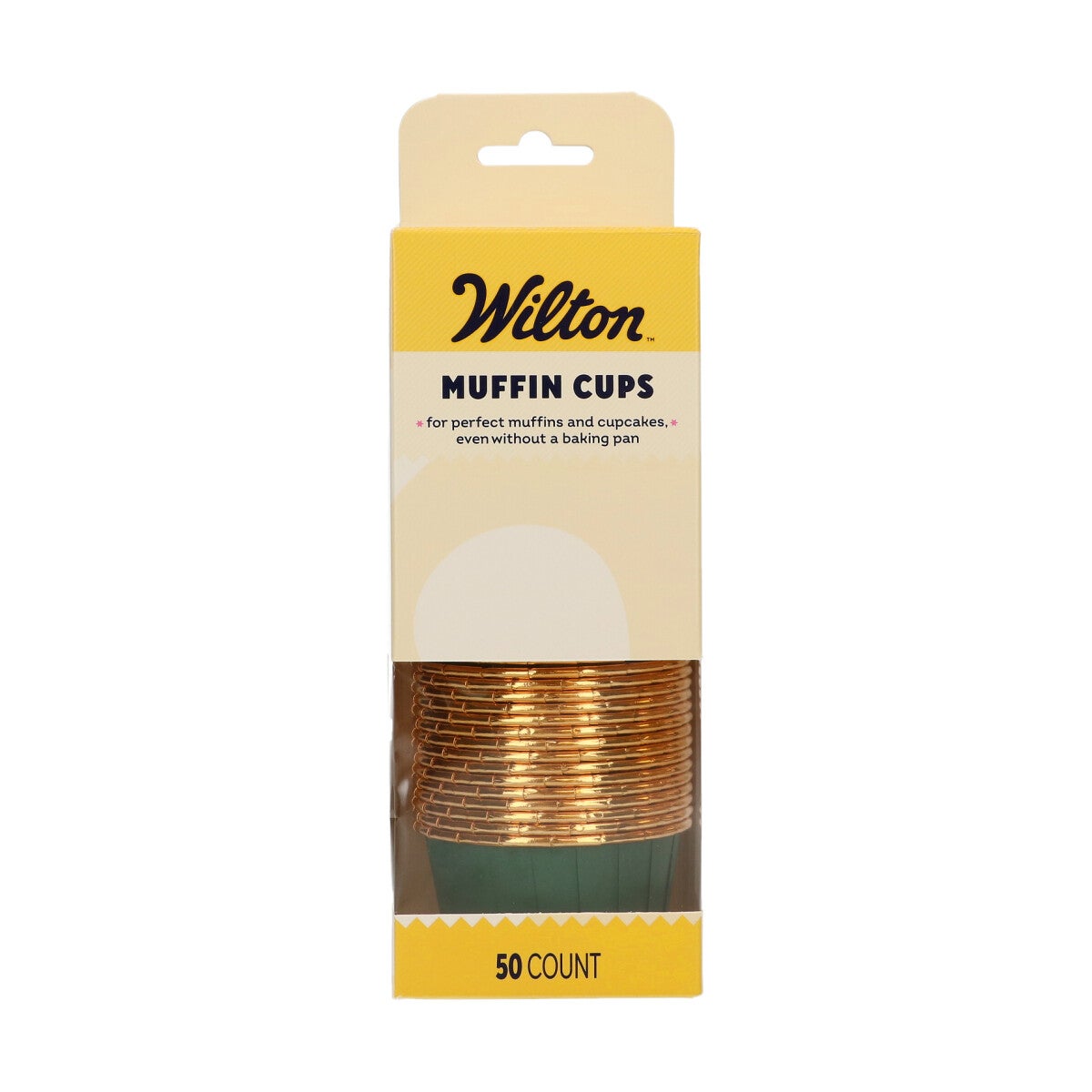 Wilton Muffin Cups Donkergroen set/50