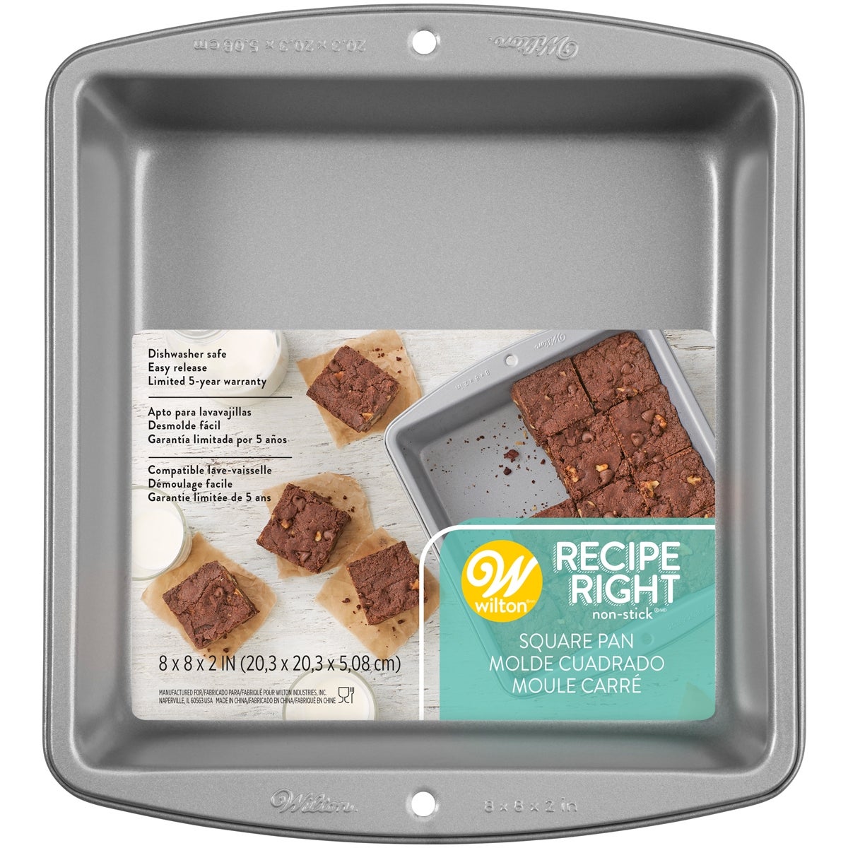 Wilton Recipe Right Vierkante Bakvorm 20x20cm