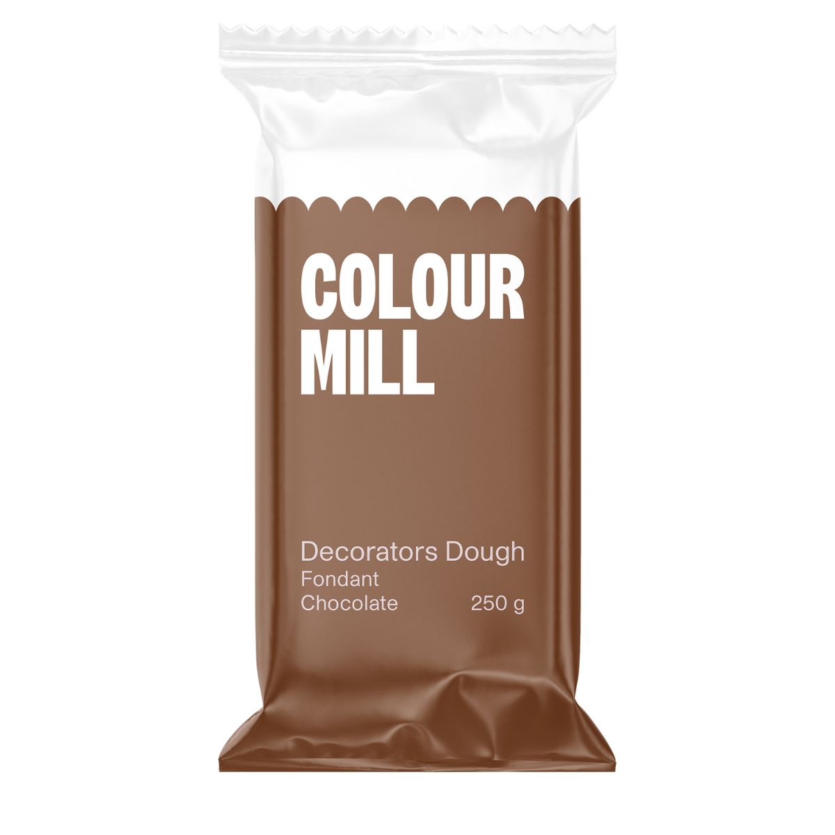 Colour Mill Fondant Decorators Dough Chocolade Bruin 250g