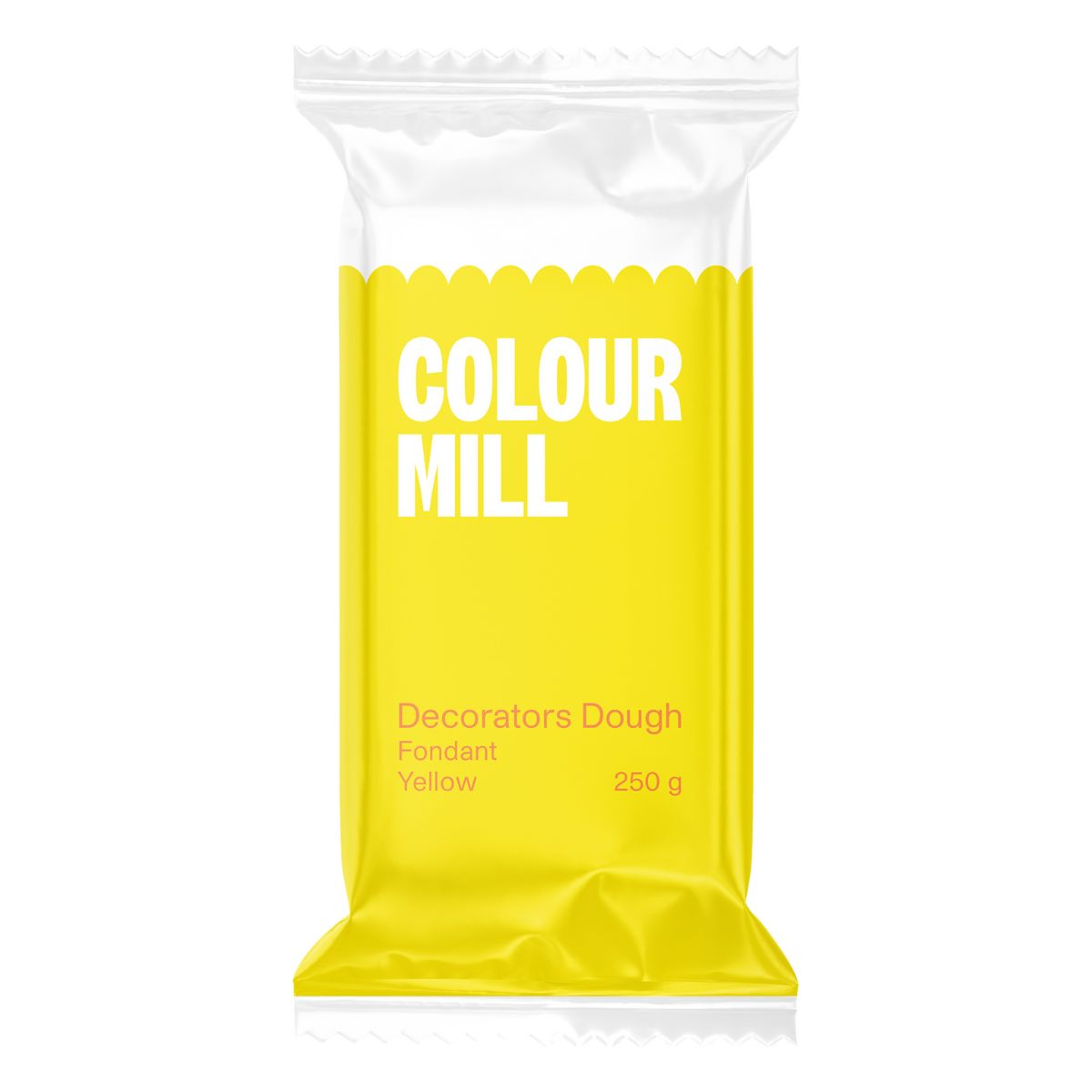 Colour Mill Fondant Decorators Dough Geel 250g