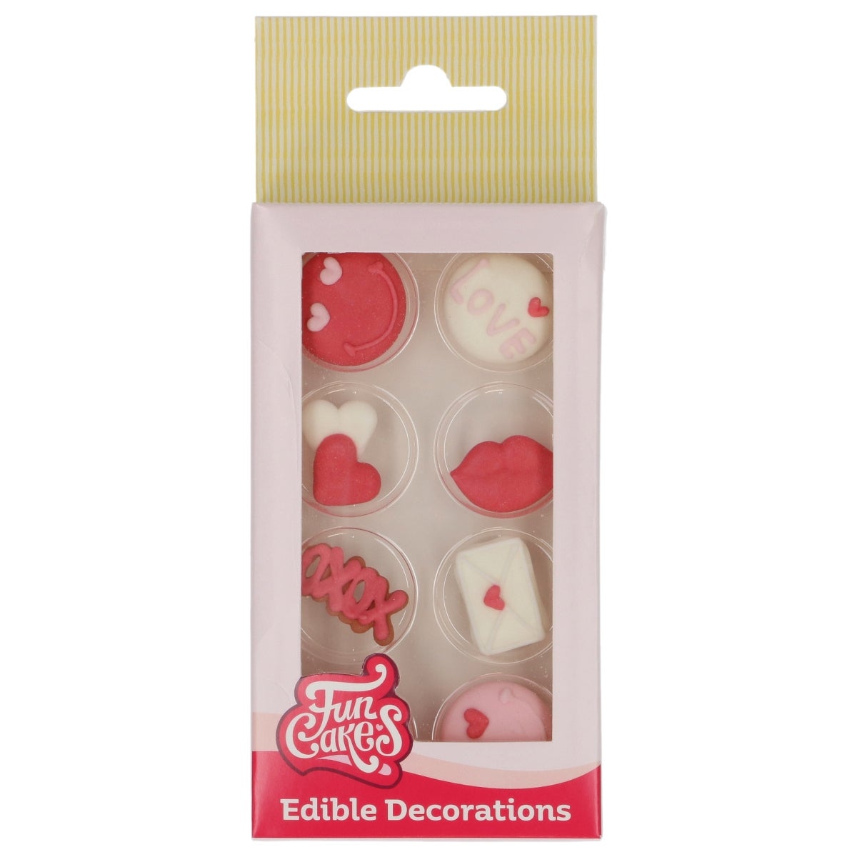 FunCakes Suikerdecoraties Love set/8