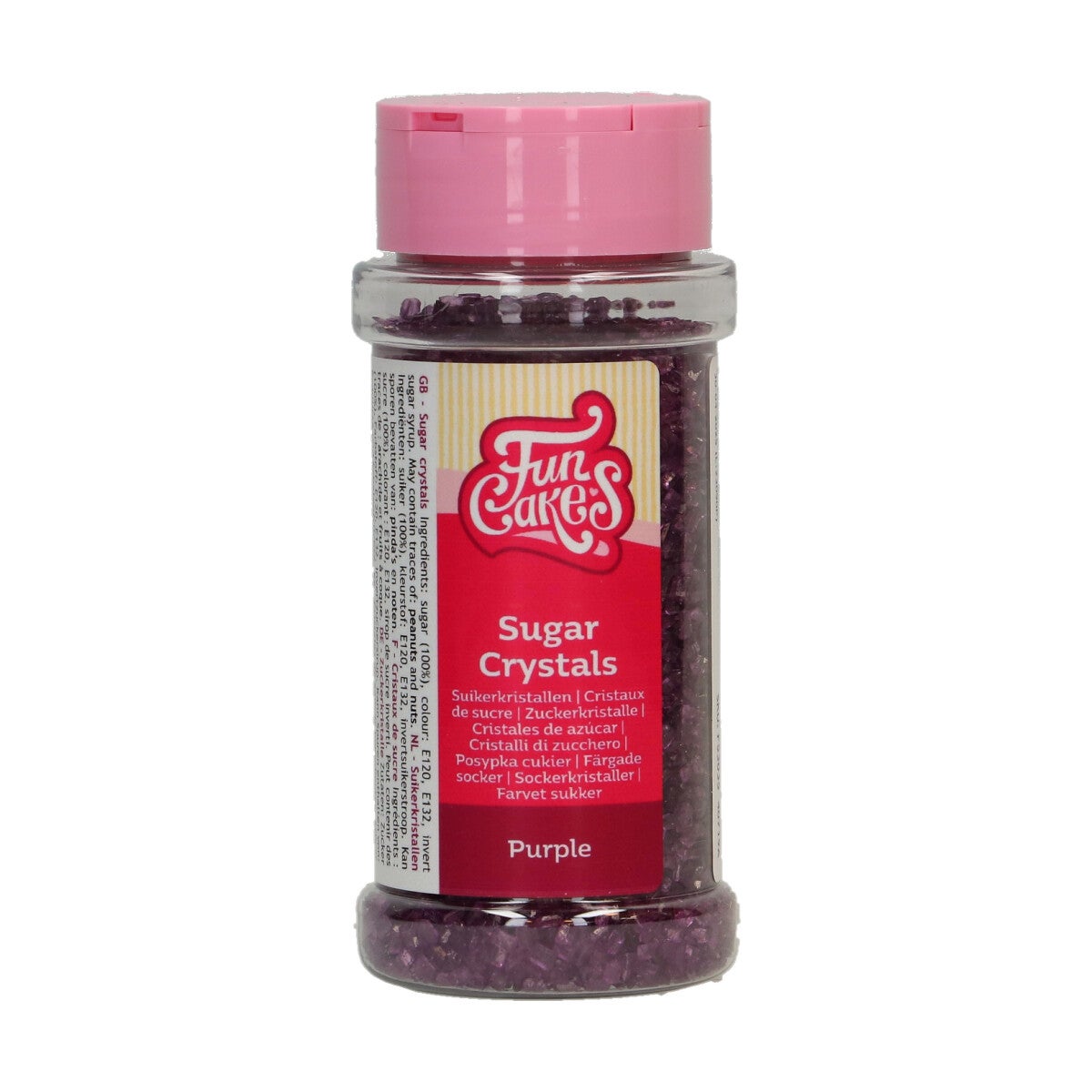 FunCakes Suikerkristallen Paars 80 g