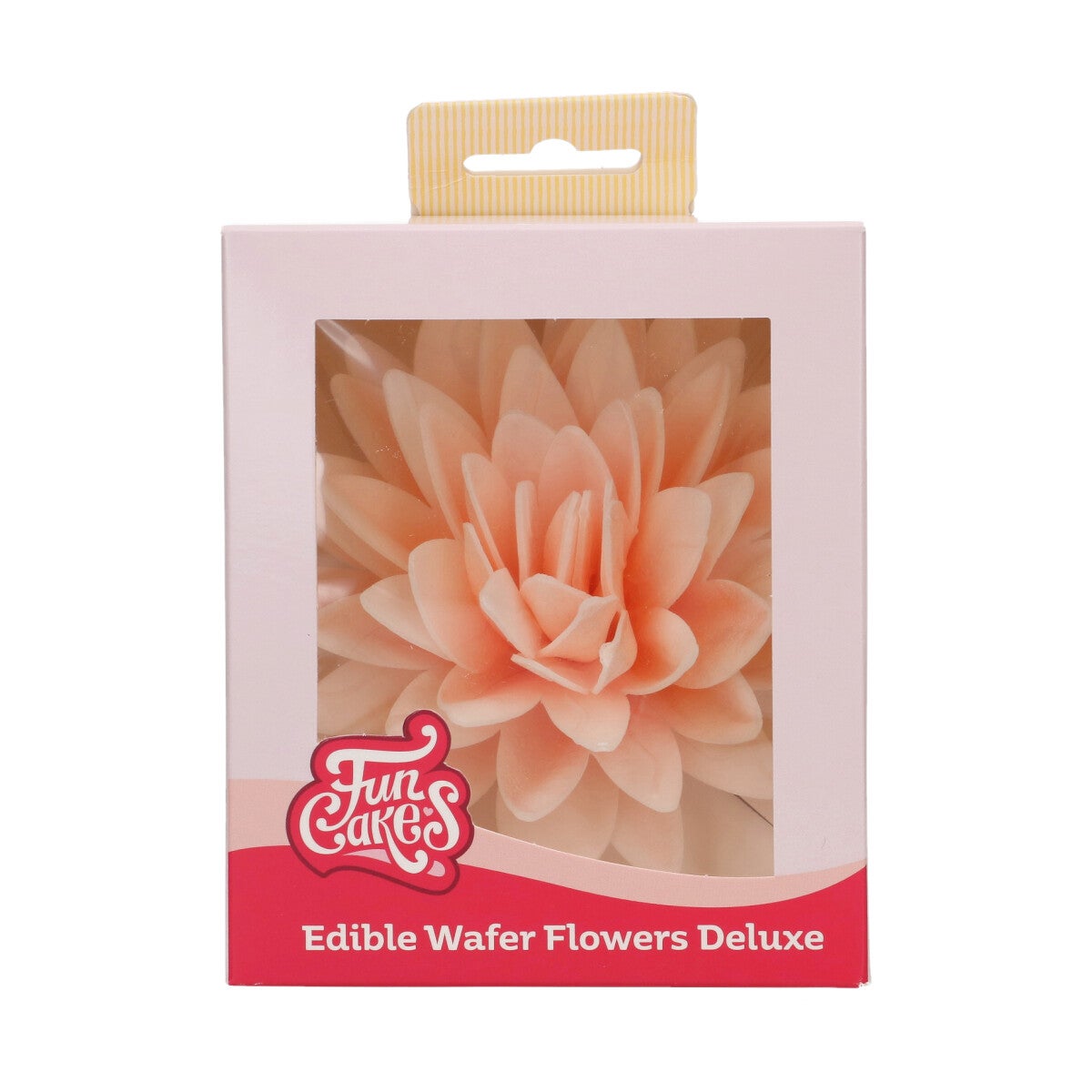 FunCakes Eetbare Papieren Bloemen Deluxe Pioen Oranje Ombre Large pk/1
