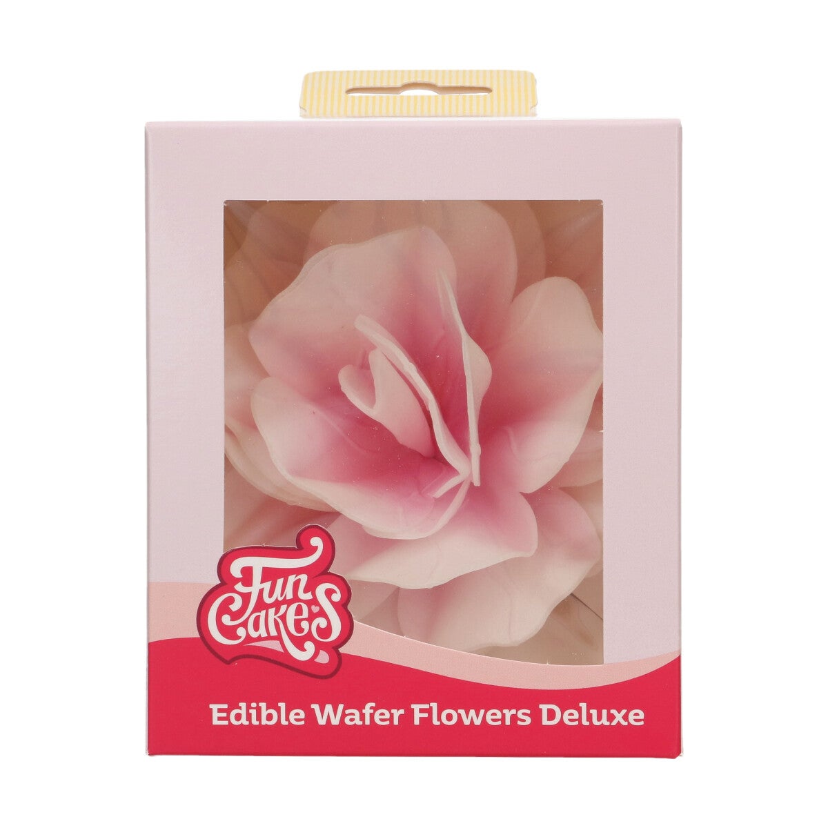 FunCakes Eetbare Papieren Bloemen Deluxe Roos Pastella Roze Ombre Large pk/1