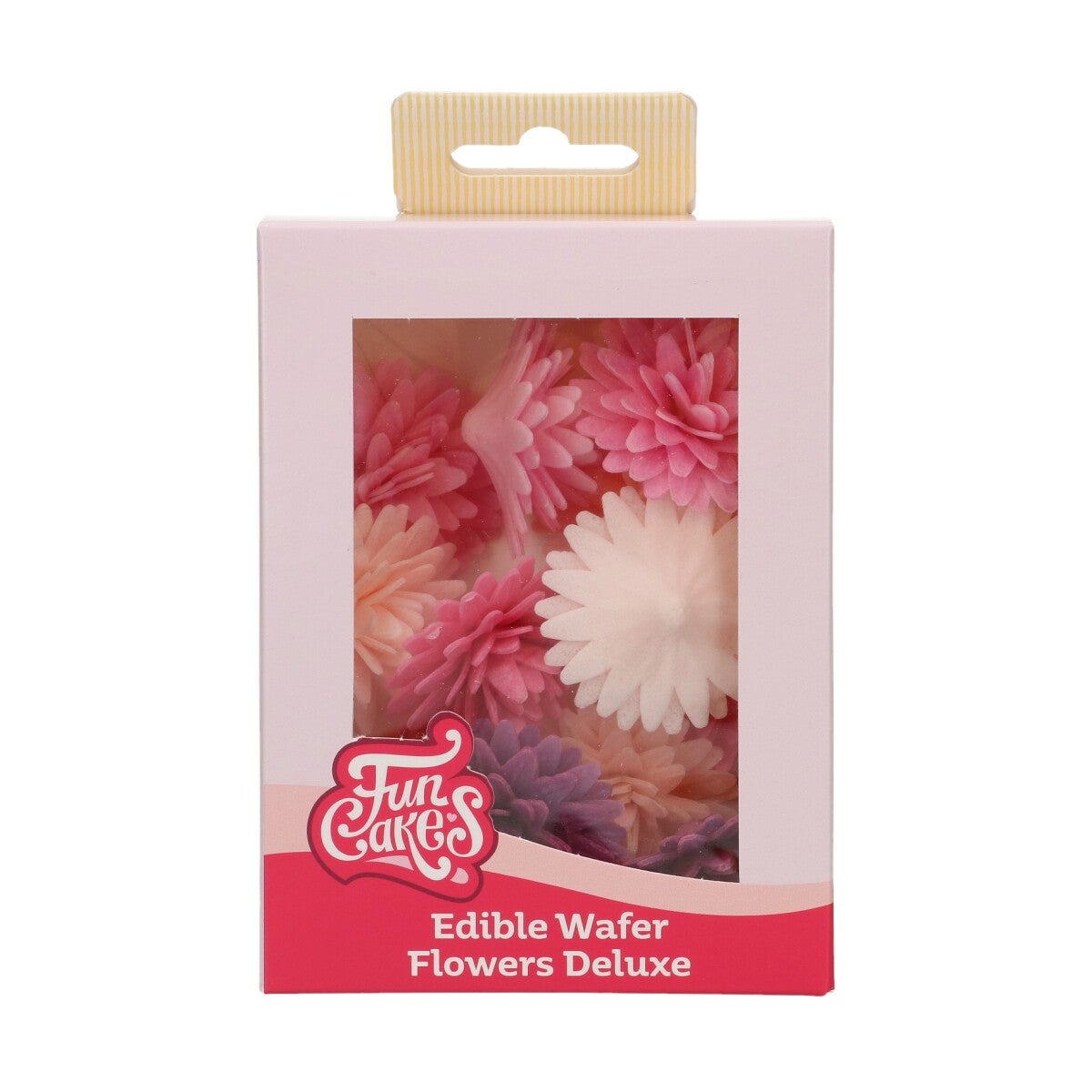 FunCakes Eetbare Papieren Bloemen Deluxe Pompom/Madelief Mix Medium pk/12